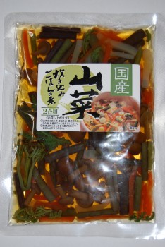 国産山菜ごはんの素2合用